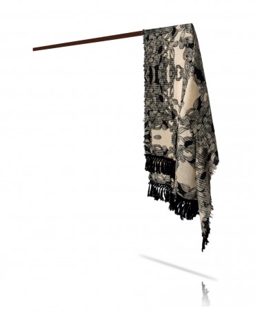 Палантин Унисекс W.FR240-MODERN/NOIR